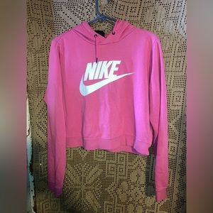 Nike crop hoodie